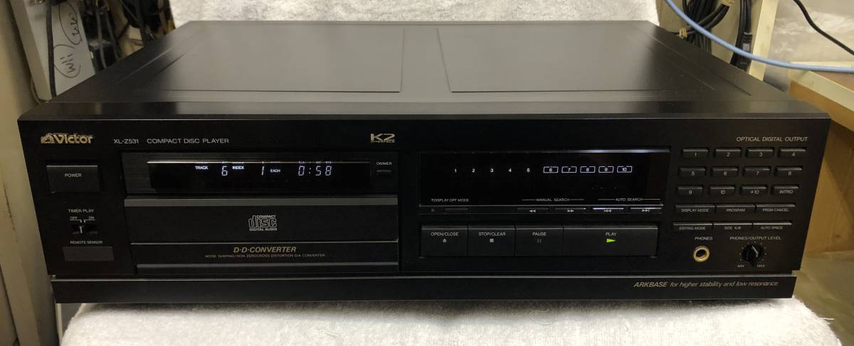 VICTOR ビクター CDプレーヤー XL-Z531 家電、AV、カメラ CDデッキ VICTOR ビクター CDプレーヤー XL-Z531 家電、AV、カメラ CDデッキ