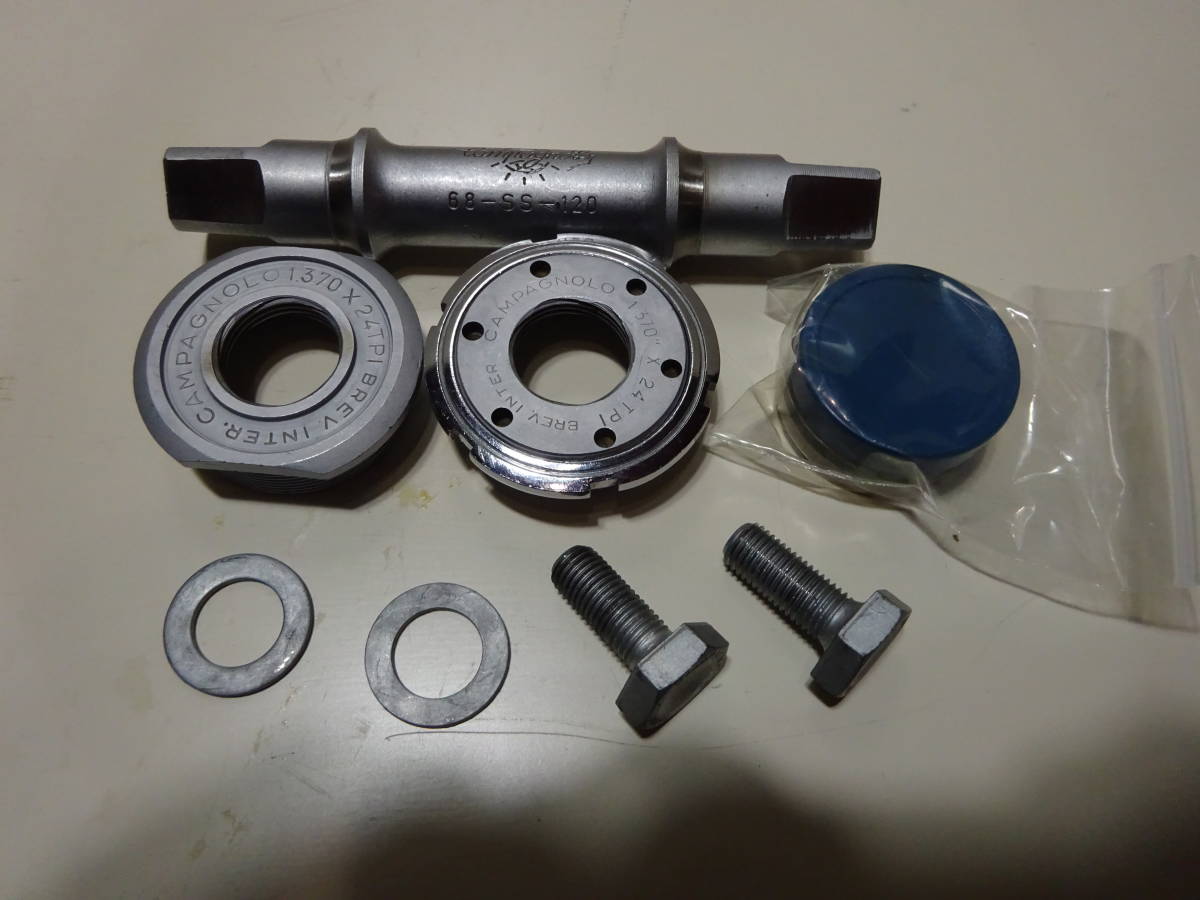  CAMPAGNOLO カンパ１９７０年代レコードBBセット 品 国産規格W用 箱無し(ビンテージパーツ)｜売買されたオークション情報、yahooの商品情報をアーカイブ公開 - オークファン ビンテージパーツ
