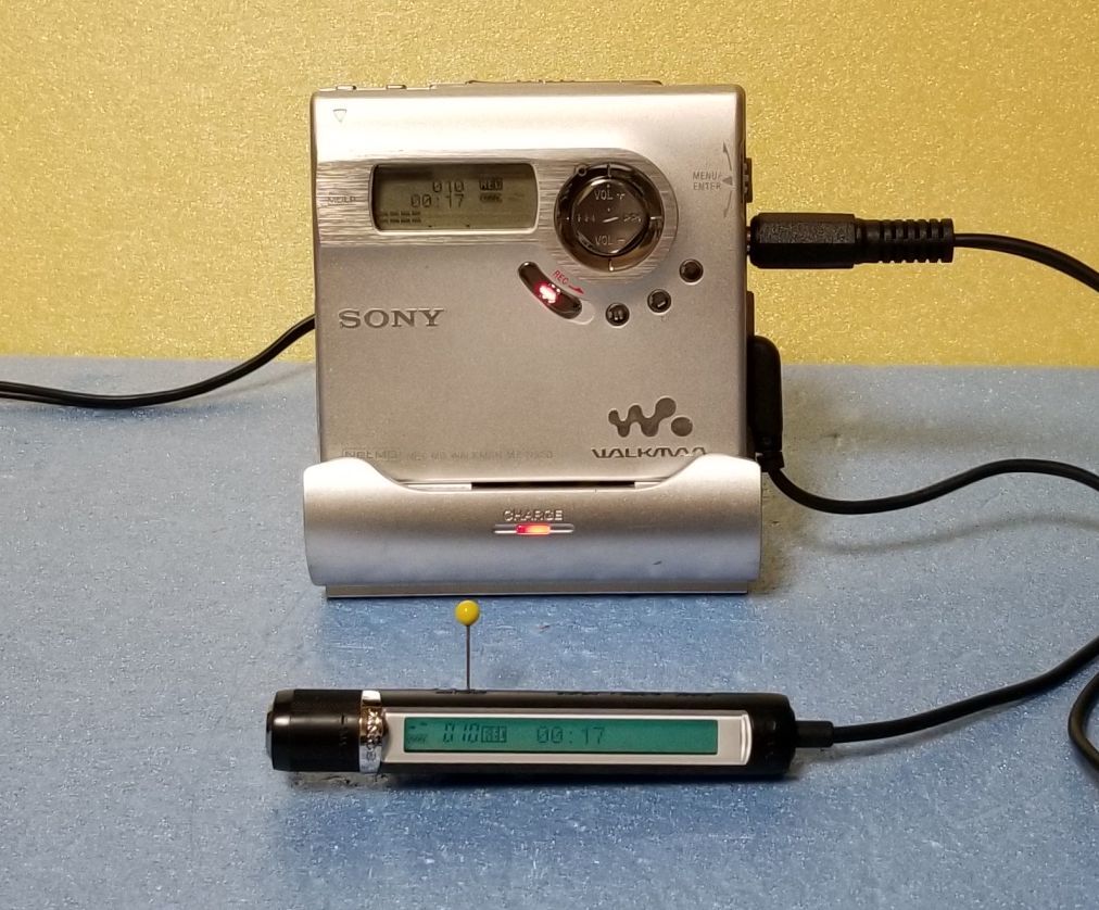 MDポータブルレコーダー SONY MZ-N920s2 NetMD MDLP対応 完動品・動作