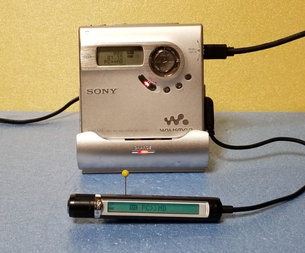 MDポータブルレコーダー SONY MZ-N920s2 NetMD MDLP対応 完動品・動作