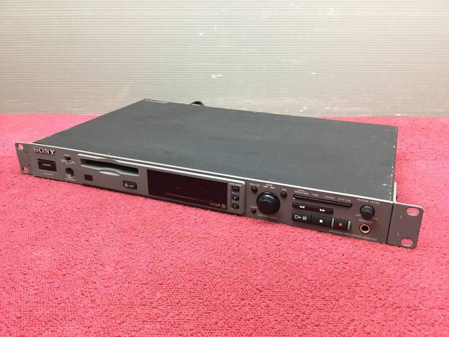 SONY MDS-E12 MDレコーダー◇現状品 SONY MDS-E12 Professional MD LP