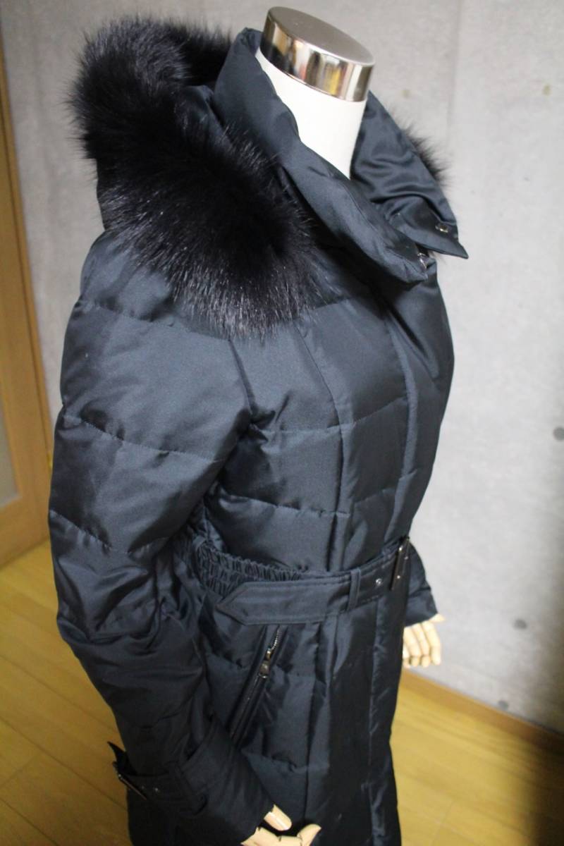 20010085 ris バーバリーロンドン BURBERRY ロングダウンコート 