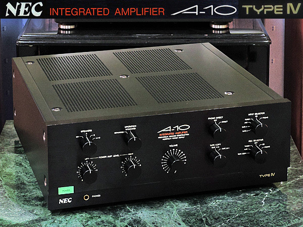NEC A-10 TYPE Ⅳ プリメインアンプ 【当社メンテナンス済／美品】