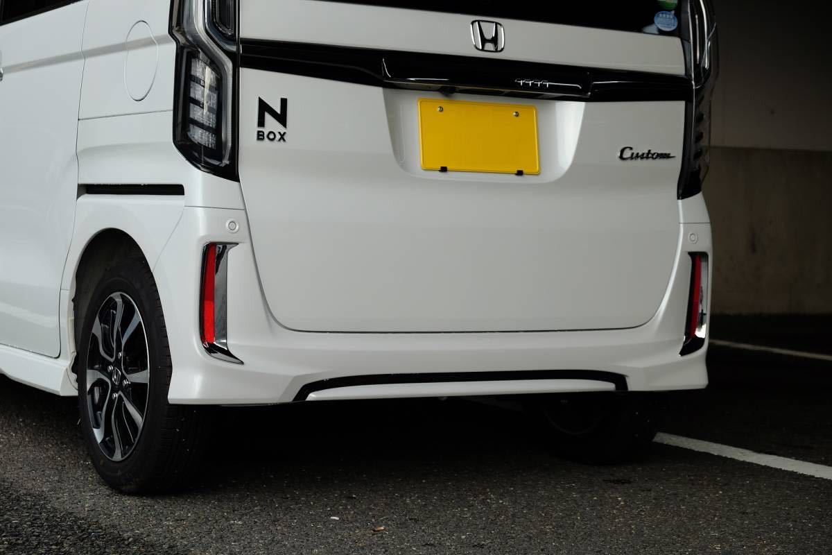 お買い得2点セット N-BOX カスタム JF3/JF4 フォグランプ＆リフレクターガーニッシュ メッキ　バンパー　NB15+NB16 NBOX CUSTOM N-BOX JF3 N-BOXカスタム ２代目・後期型ホンダ カスタム（JF3&frasl;JF4型）グレード一覧 Custom