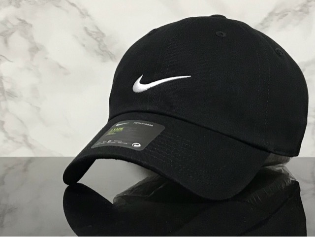 爆買い，新作登場 品 134A NIKE ナイキ スウッシュロゴ キャップ 帽子 CAP 国内未発売 アメリカモデル ブラックのコットン素材 FREEサイズ(ナイキ)｜売買されたオークション情報、yahooの商品情報をアーカイブ公開 キャップ