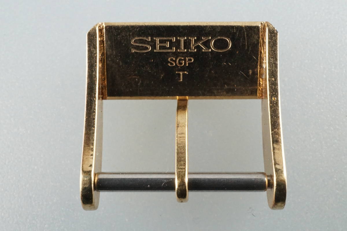 尾錠 15mm SEIKO SGP グランドセイコー セイコー GS 金色 純正 公式 