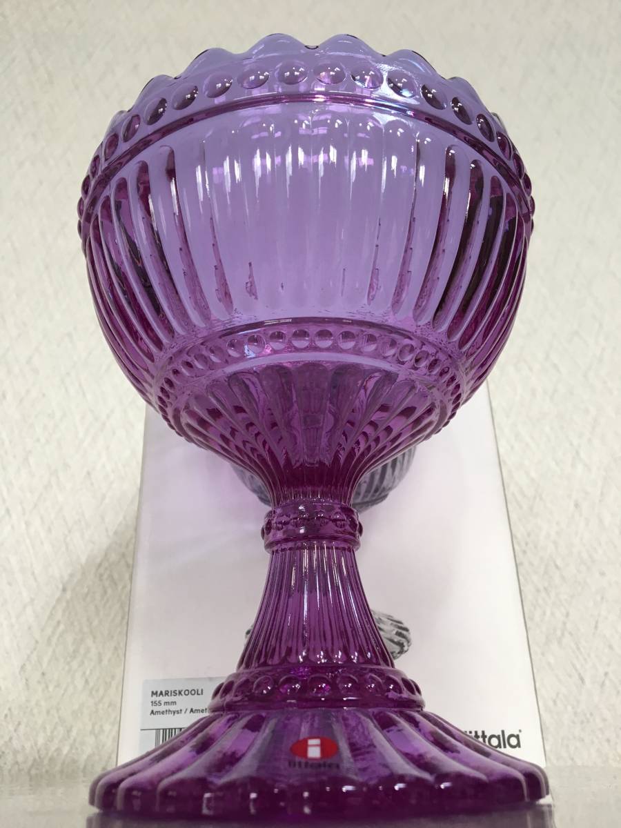 マリボウル iittala フィンランド限定カラー アメジスト ダークグレー イッタラ marimekko マリメッコ iitala &frasl; -イッタラマリボウルの中古品 イッタラヴィンテージ ライラックの通販 廃盤 Iittala x
