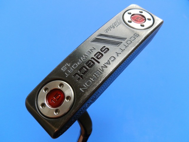 低価，HOT Ｍ８０ タイトリスト セレクト ニューポート １ ５ オリジナルスチール ３４インチ ４度 即発送(スコッティ・キャメロン)｜売買されたオークション情報、yahooの商品情報をアーカイブ公開 - 男性右きき用