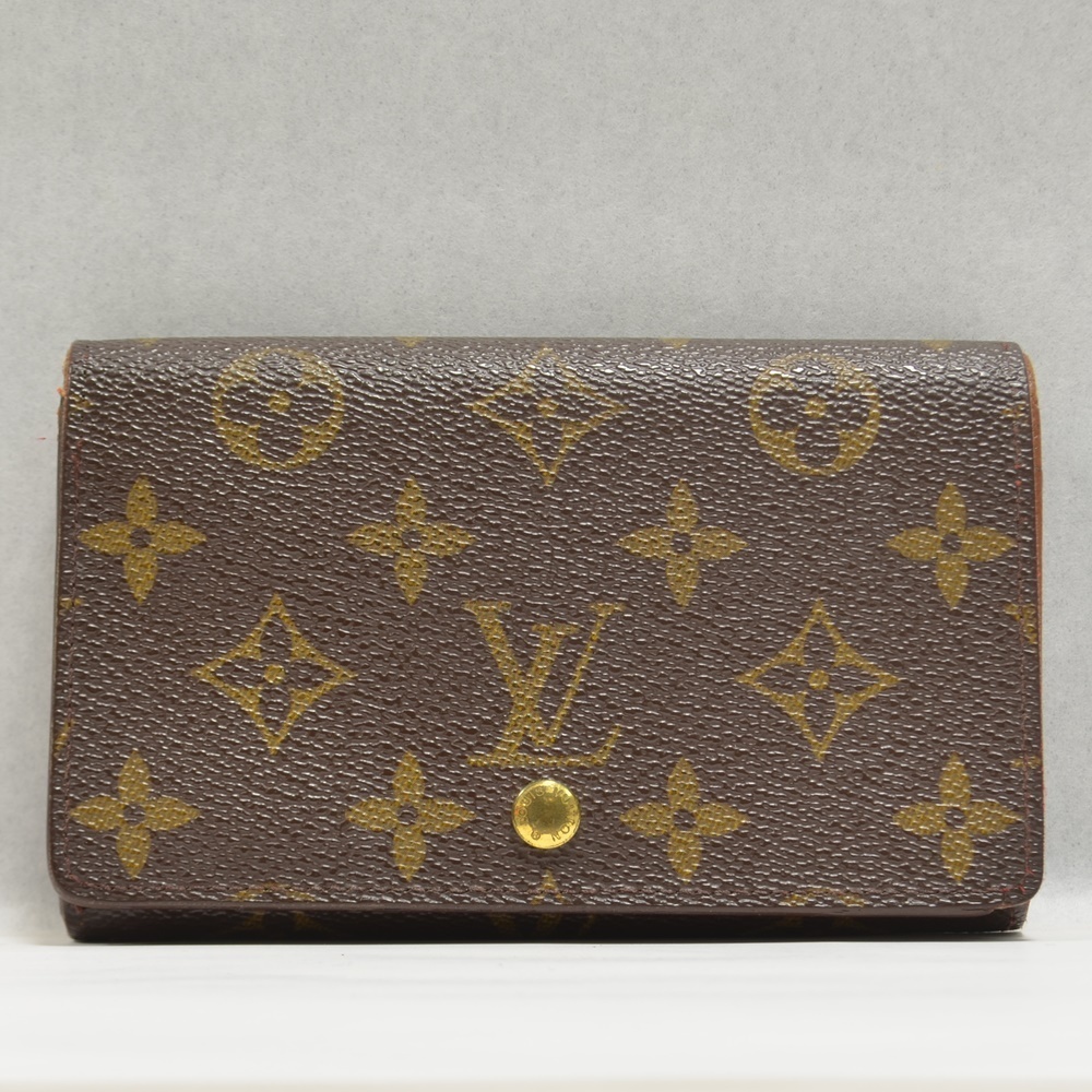 ルイヴィトン LOUIS VUITTON モノグラム L字ファスナー 二つ折り財布