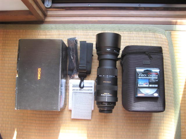 送料無料，大得価 ニコンSIGMA 120-400mm 4.5-5.6 APO DG OS バージョンアップ済み アダプターFTZ AF可(ニコン)｜売買されたオークション情報、yahooの商品情報をアーカイブ公開 - オークファン ニコン