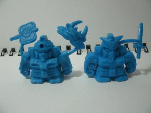ガン消し 闇将軍 カラー 黄 肌 青 緑 赤 Actionhall Ca