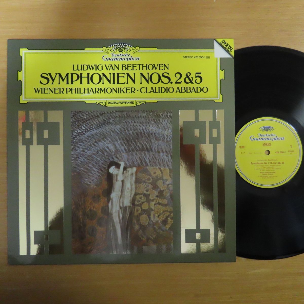 35013091;●【独グラモフォン/LP】ABBADO / BEETHOVEN:SYMPHONY NO.2&5
