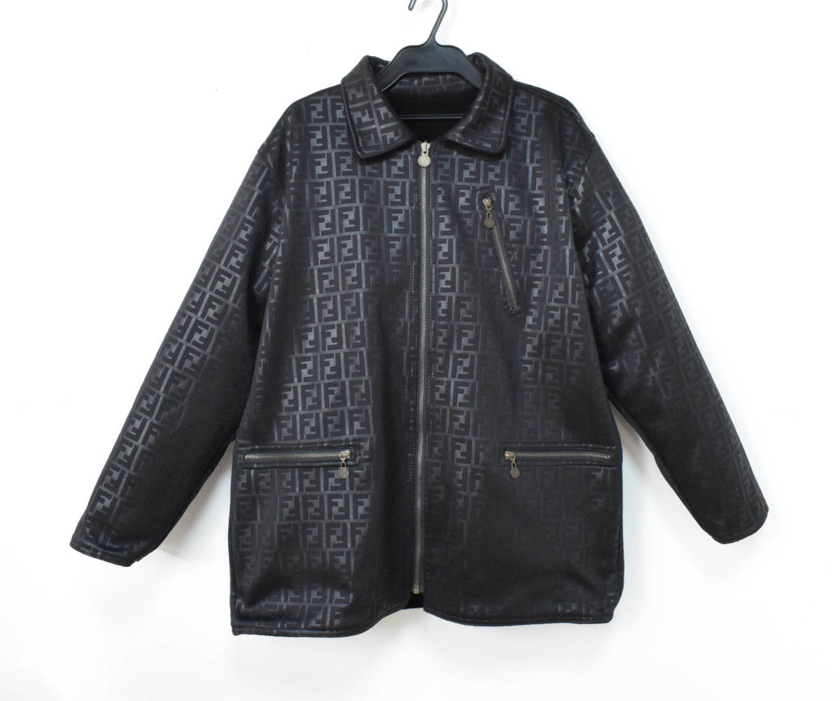 FENDI イタリア製 90s | シルク ウール - 長方形 大判 総 80s 