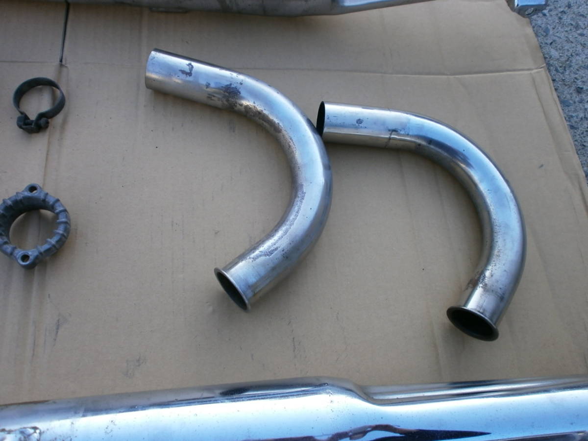 カワサキ500SS H1B純正マフラー2本