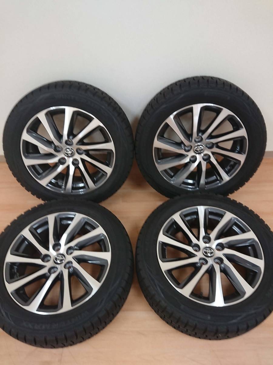 ☆激安！！1円スタート！ 215/55R17 4本 30 ヴェルファイア 純正