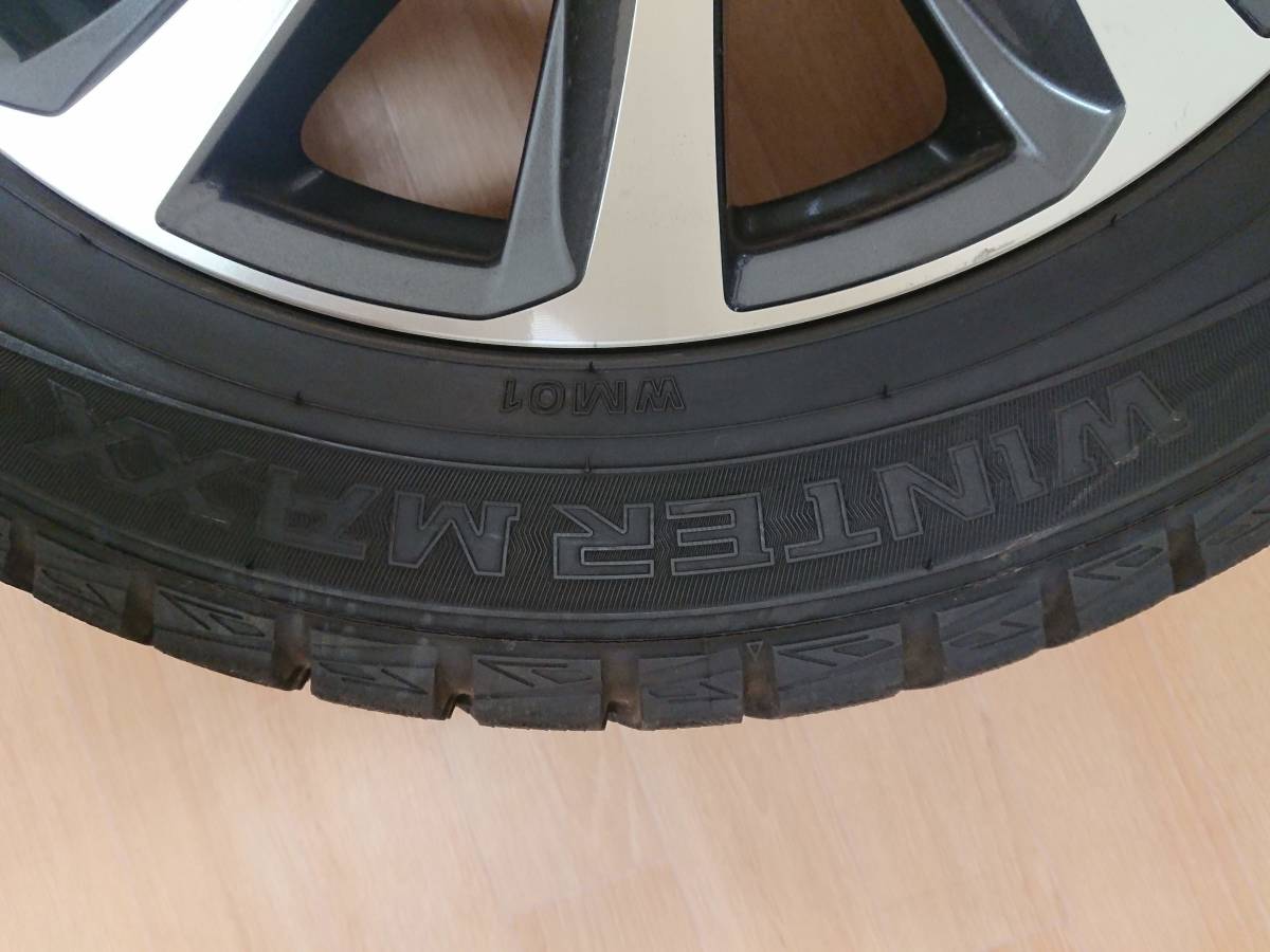 ☆激安！！1円スタート！ 215/55R17 4本 30 ヴェルファイア 純正