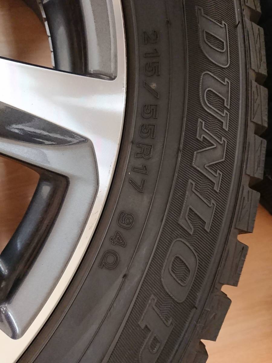 ☆激安！！1円スタート！ 215/55R17 4本 30 ヴェルファイア 純正