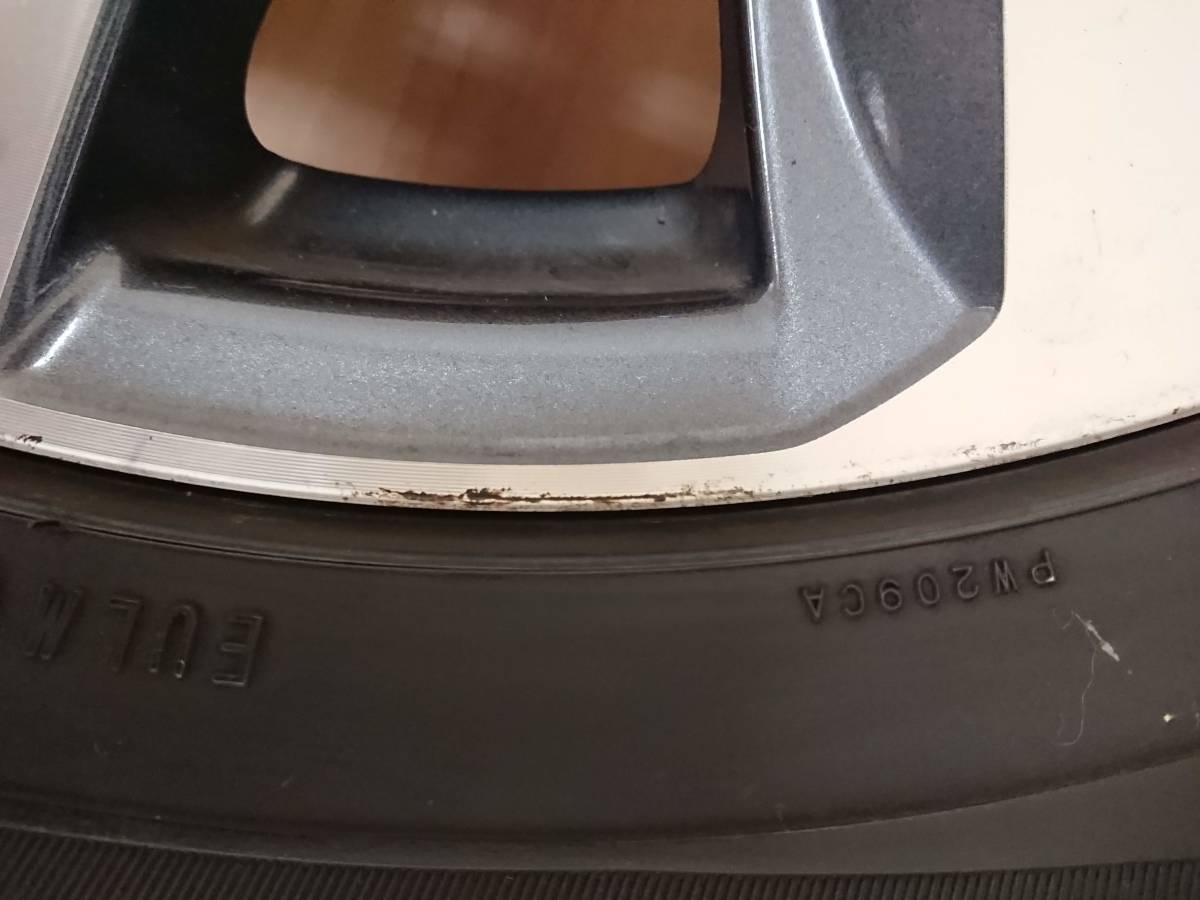 ☆激安！！1円スタート！ 215/55R17 4本 30 ヴェルファイア 純正