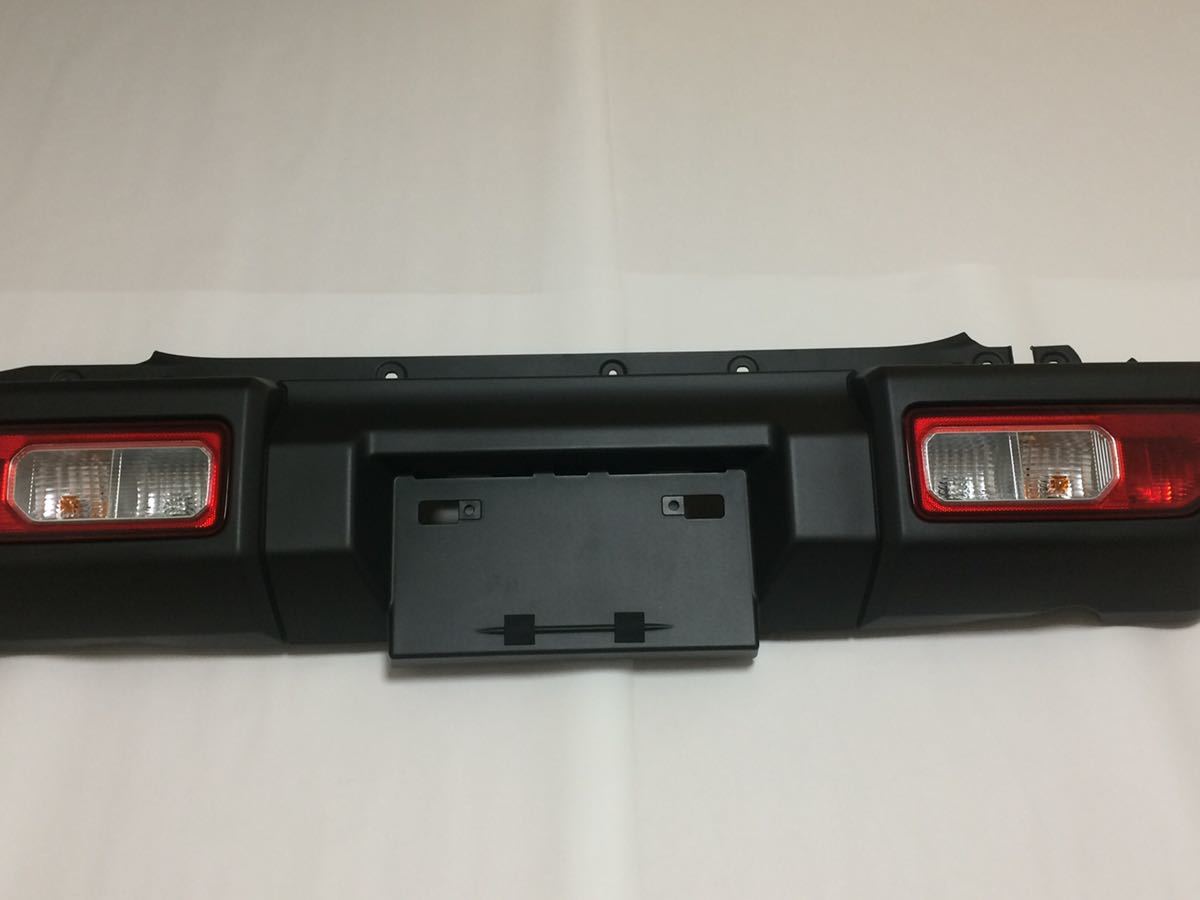 【新車外し】スズキ ジムニー JB64W 純正 リアバンパー スズキ JB64 美品SUZUKI ジムニー純正リアバンパー 新車外し（4型