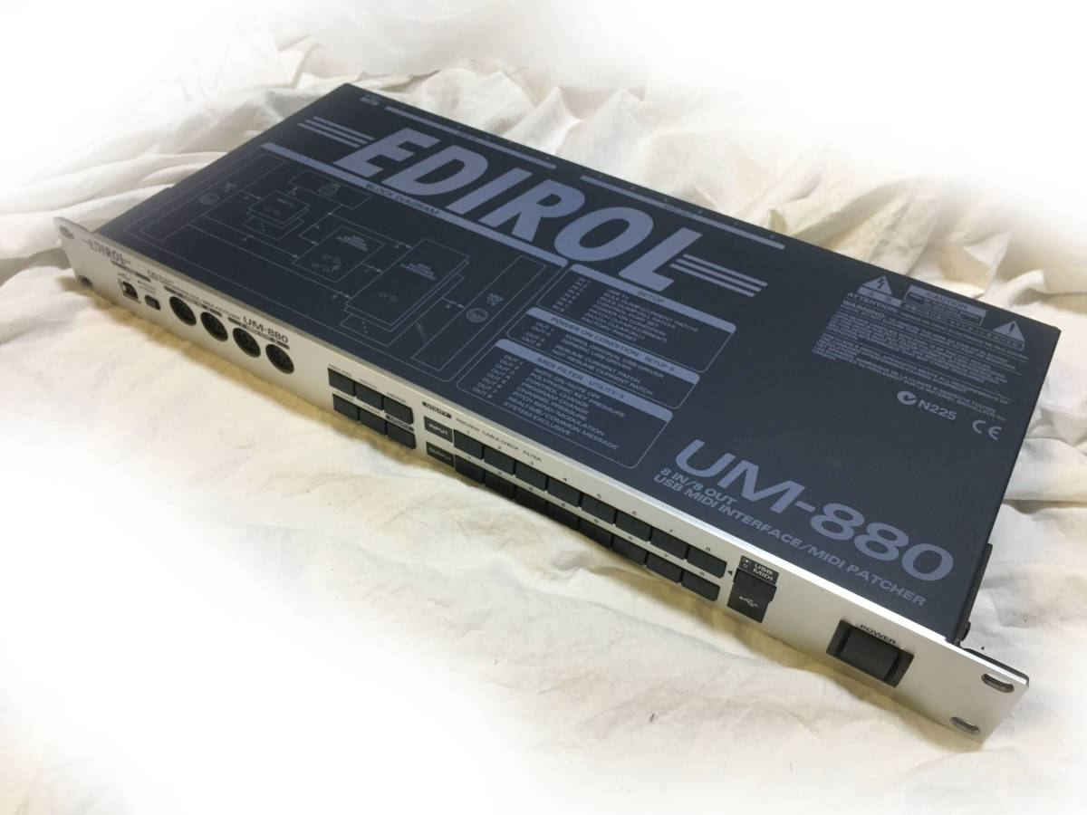 UM-880 Roland USB対応MIDIインターフェース : Edirol - UM880 