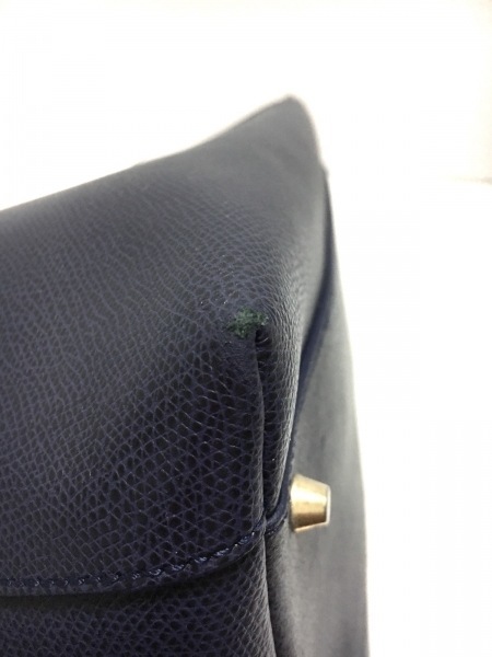 フルラ FURLA ハンドバッグ パイパー レザー ネイビー バッグ ハンドバッグ フルラ パイパー パイパーs 美品 ショルダーバッグ