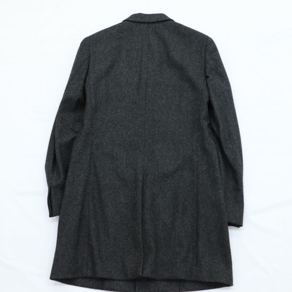 洗練!美品! ユニクロ ジルサンダーコラボ ＋J プラスジェイ ウールフランネルチェスターコート L AW792