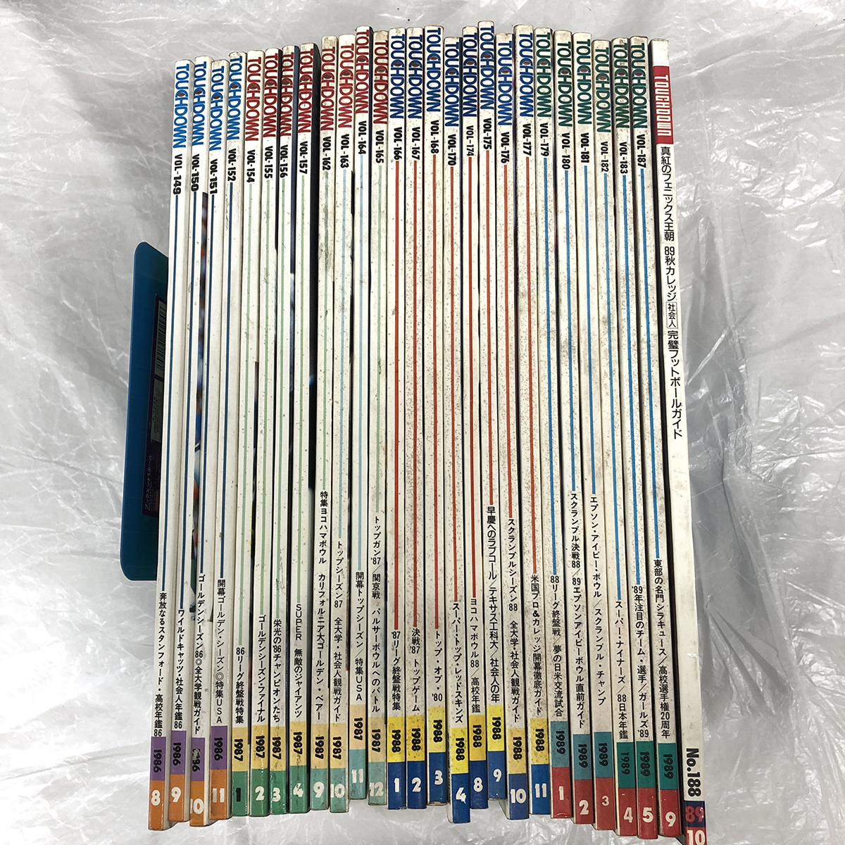 Yahoo!オークション 「タッチダウン」雑誌の落札相場・落札価格 
