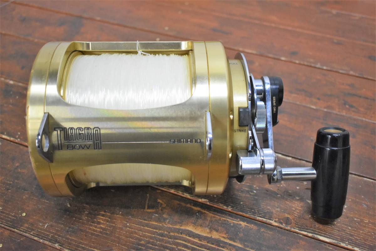 Shimano Tiagra 80W SHIMANO ティアグラ 0 TIAGRA シマノ Conventional WA 1 | Offshore 2-Speed Reels (2