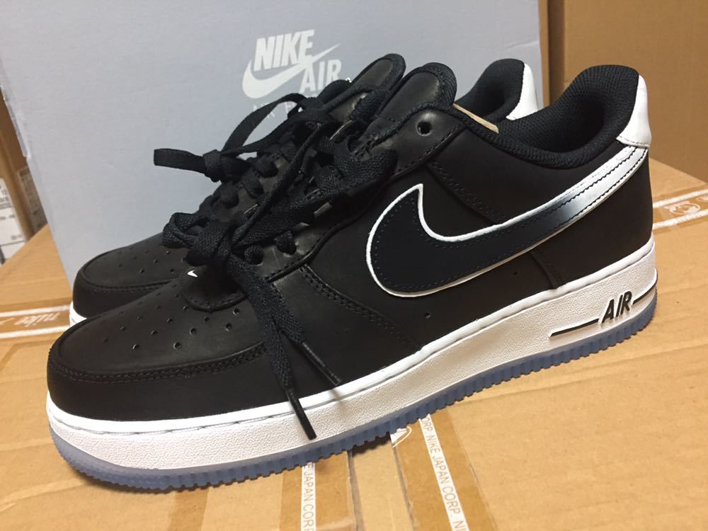 27cm 即決 国内正規新品 NIKE AIR FORCE 1 LOW 07 CK QS COLIN KAEPERNICK BLACK WHITE フォース 1 コリンキャパニック 黒白 CQ0493-001