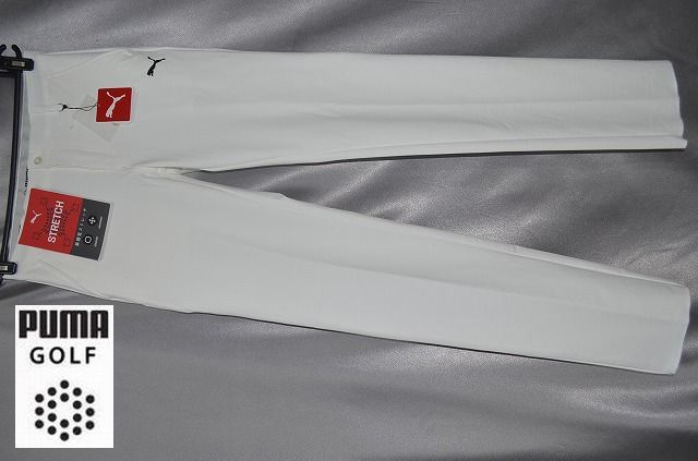  82 秋冬 プーマ ゴルフ PUMA スラックス ジェネラル テーパードパンツ 新感覚４方ストレッチ 白(82cm～)｜売買されたオークション情報、yahooの商品情報をアーカイブ公開 - オークファン パンツ、スラックス