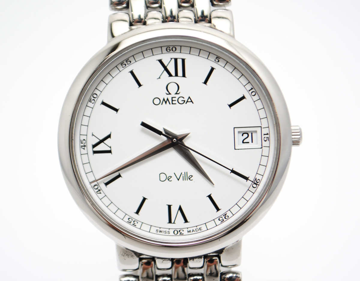OMEGA デビル オメガ 動作OKOMEGAオメガ Ville De DE VILLE 手 