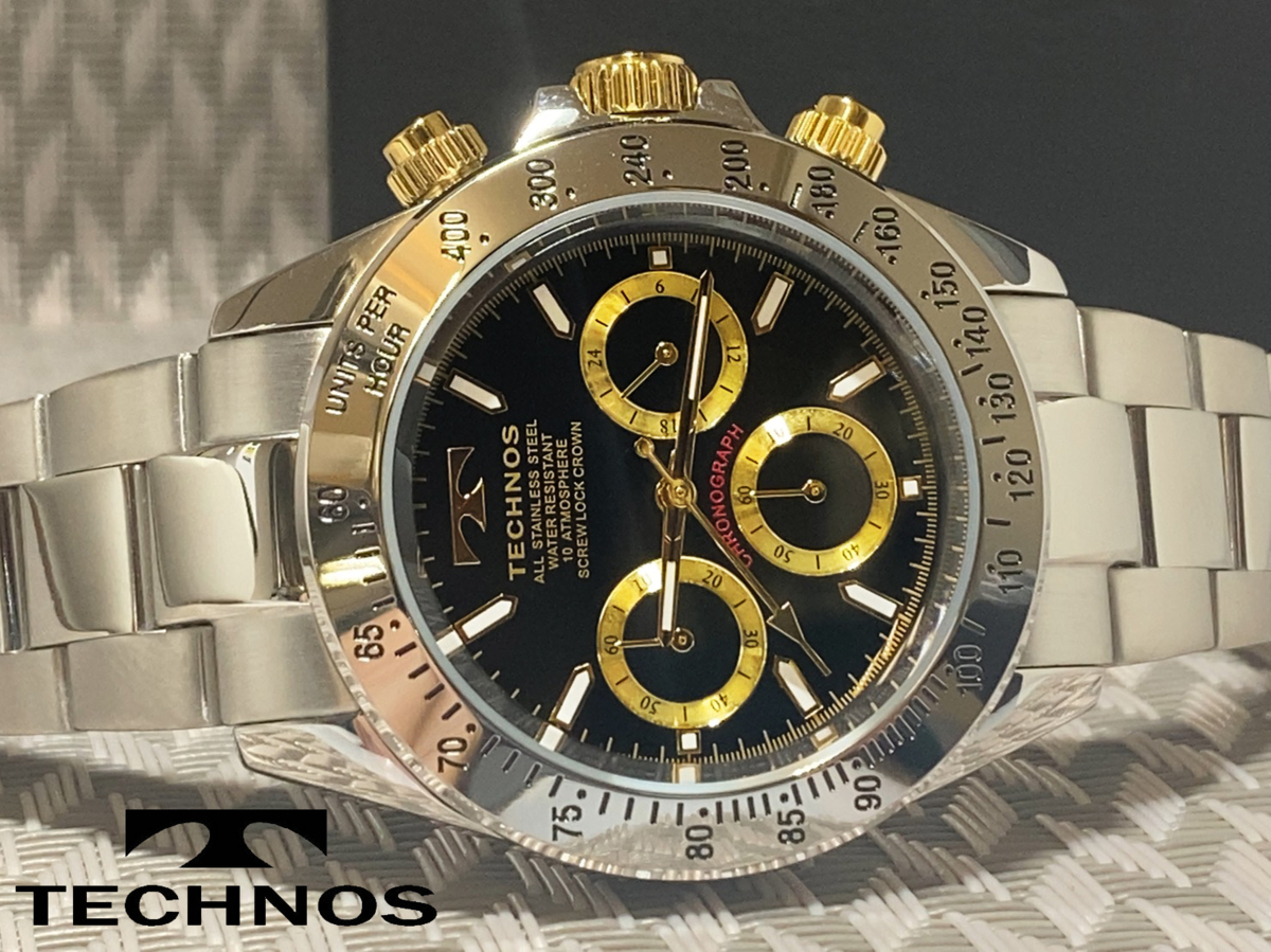 テクノス 腕時計 TECHNOS クロノグラフ メーカー正規品TECHNOS クロノ 
