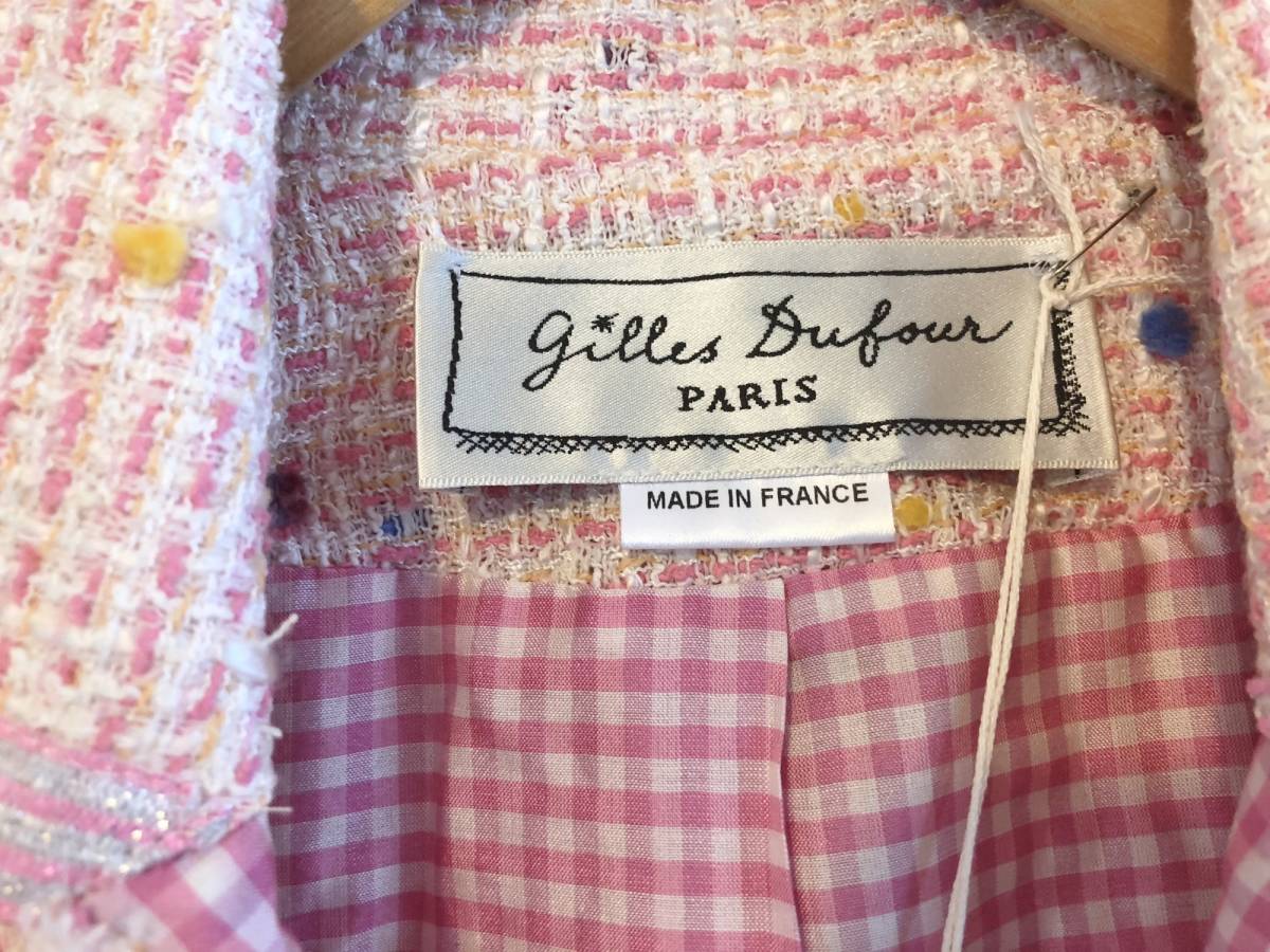 7-21 未着品 フランス製 gilles Dufour PARIS 定価154350円 ジル 