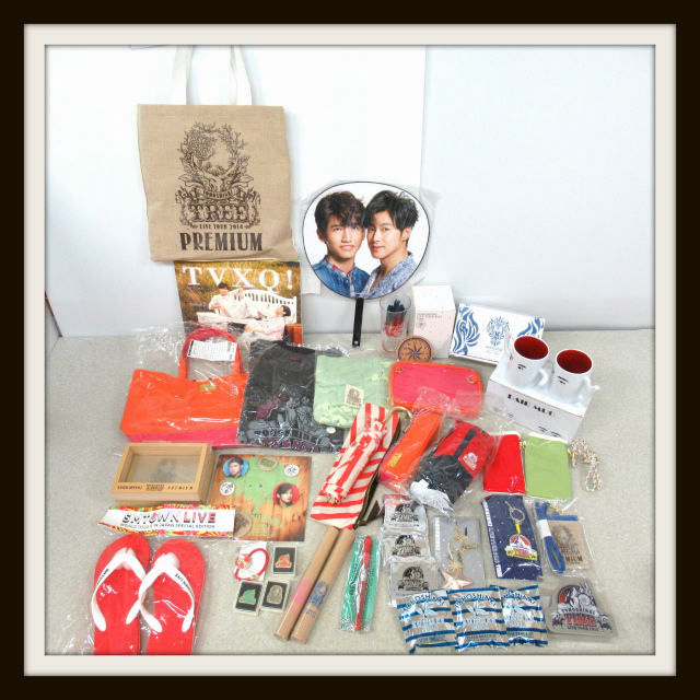 東方神起 グッズセット Tシャツ キーホルダー バッグ ユンホの湯呑みと 