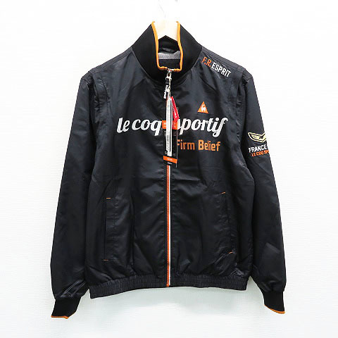 人気定番，新作登場 Lecoq golf ルコックゴルフ QGMMJK03 2way ジップジャケット 撥水 ブラック系 M 240001330307 メンズ(ルコック)｜売買されたオークション情報、yahooの商品情報をアーカイブ公開 - オークファン ジャンパー、ジャケット