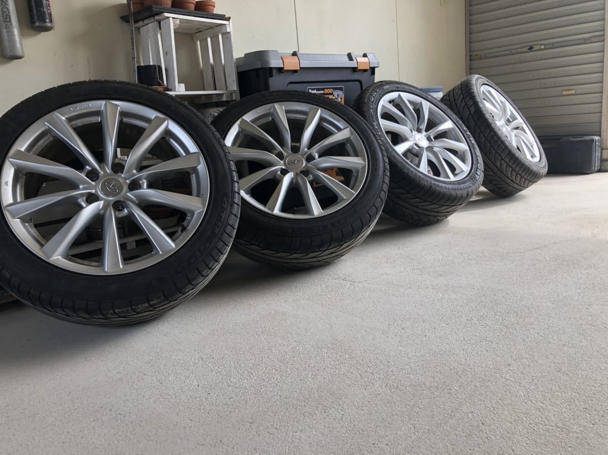 V36スカイラインクーペ CKV36 純正ホイール 18インチ 【公式通販】