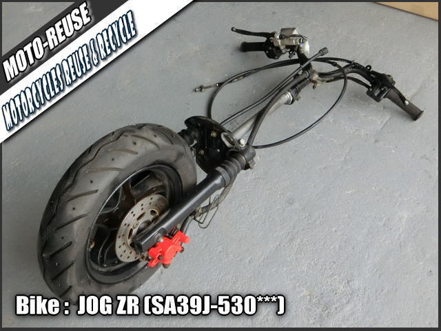 ZR □JOG SA39J ジョグZR EVO純正フロント足ASSY ジョグ ステム