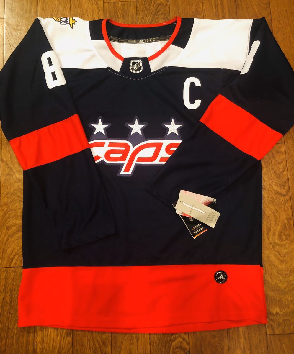 HOT，本物保証 NHL キャピタルズ ユニフォーム ホッケーシャツ(アイスホッケー)｜売買されたオークション情報、yahooの商品情報をアーカイブ公開 - オークファン アイスホッケー