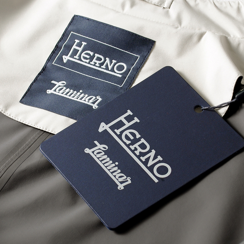 HERNO ヘルノ 春物 防水透湿性素材¨GORE-TEX¨ 軽やか快適スプリングステンカラーコート Laminar hrn1950021 ...