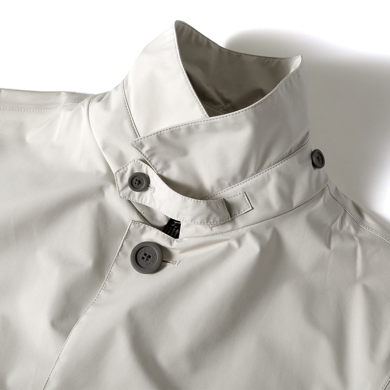 HERNO ヘルノ 春物 防水透湿性素材¨GORE-TEX¨ 軽やか快適スプリングステンカラーコート Laminar hrn1950021 ...