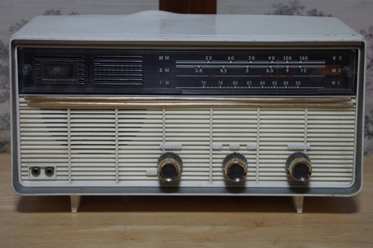 真空管ラジオ ゼネラル N-66 FM付き 3バンド GENERAL 八欧電機