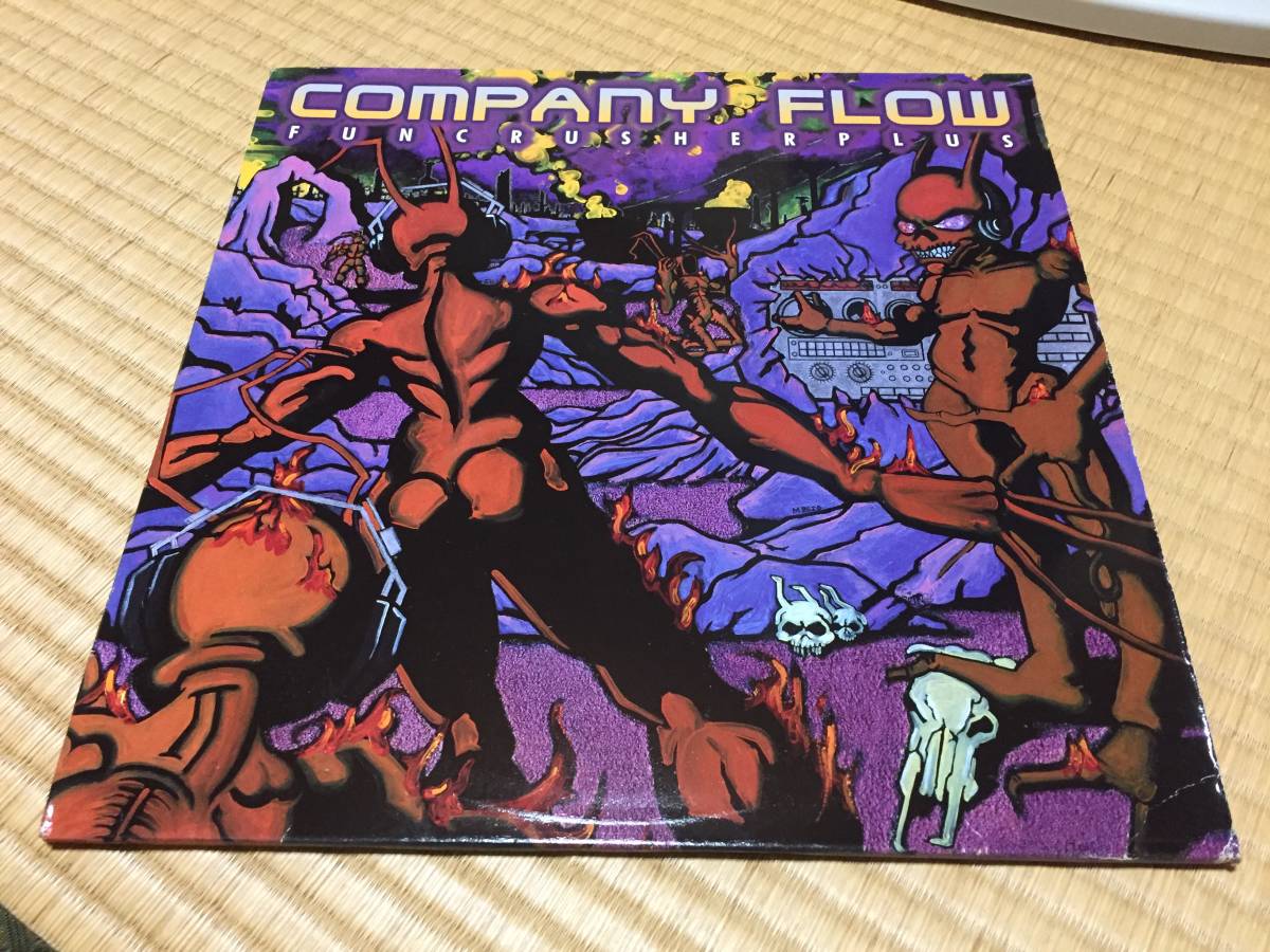 名盤 Company Flow Funcrusher Plus 2枚組 LP Funcrusher Company Plus