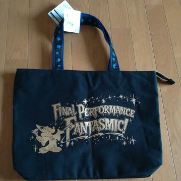 パーク完売品！東京ディズニーシー　ファンタズミック　ファイナルパフォーマンス　トートバッグ　