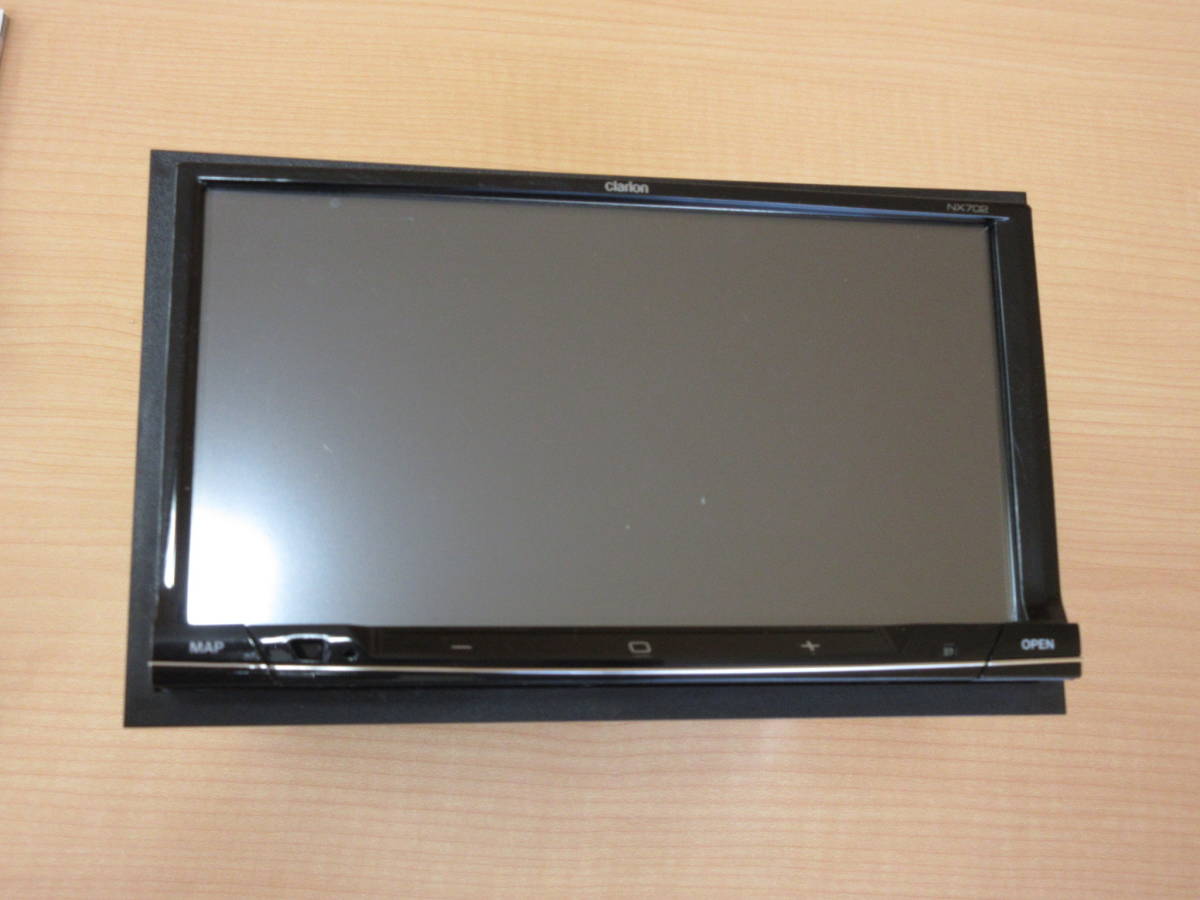 定番，セール クラリオンナビ NX702 USB Bluetooth CD/DVD フルセグ