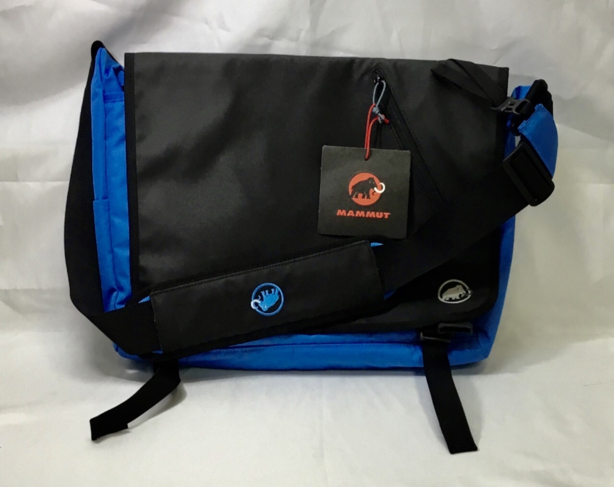  T/ MAMMUT マムート メッセンジャーバッグ/ショルダーバッグ 14L 多機能 多ポケット ブルー&times;ブラック YK0306(マムート)｜売買されたオークション情報、yahooの商品情報をアーカイブ公開 - オー その他