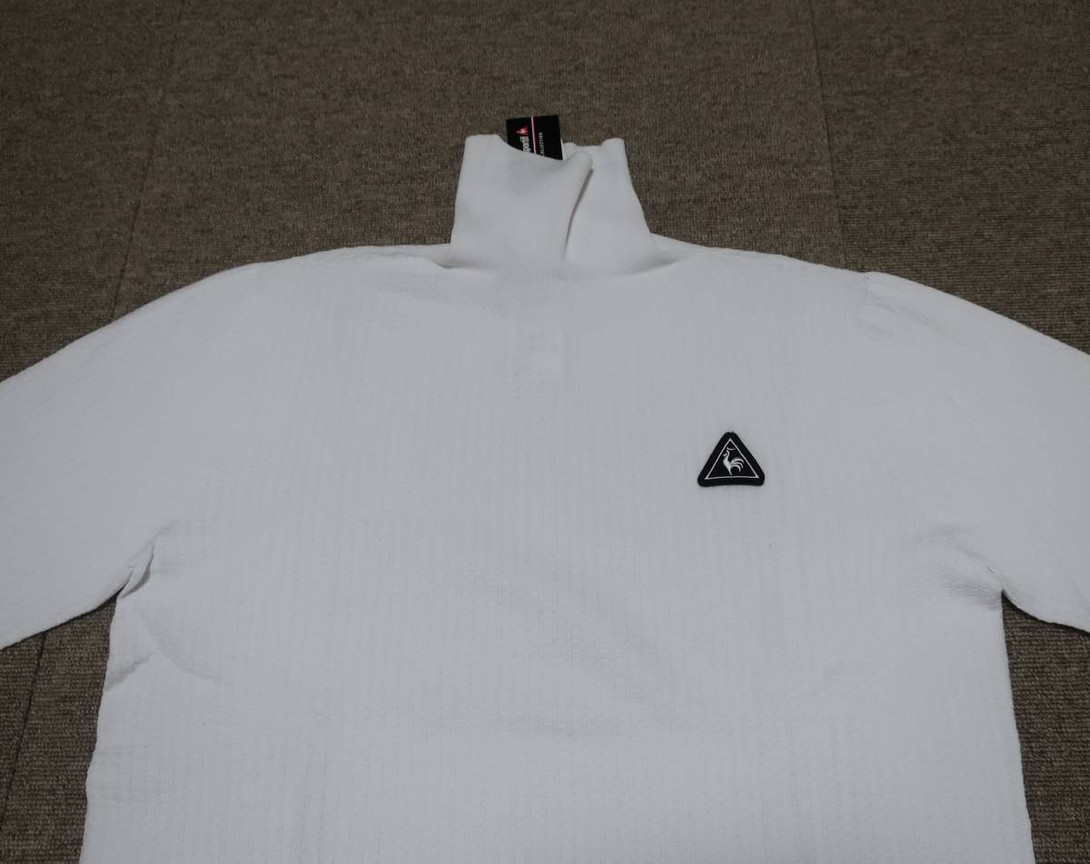  LL / Le coq sportif GOLF ルコックゴルフ ウォッシャブル/サーマルハイネックセーター ホワイト 送料520円(セーター)｜売買されたオークション情報、yahooの商品情報をアーカイブ公開 - オークファ セーター