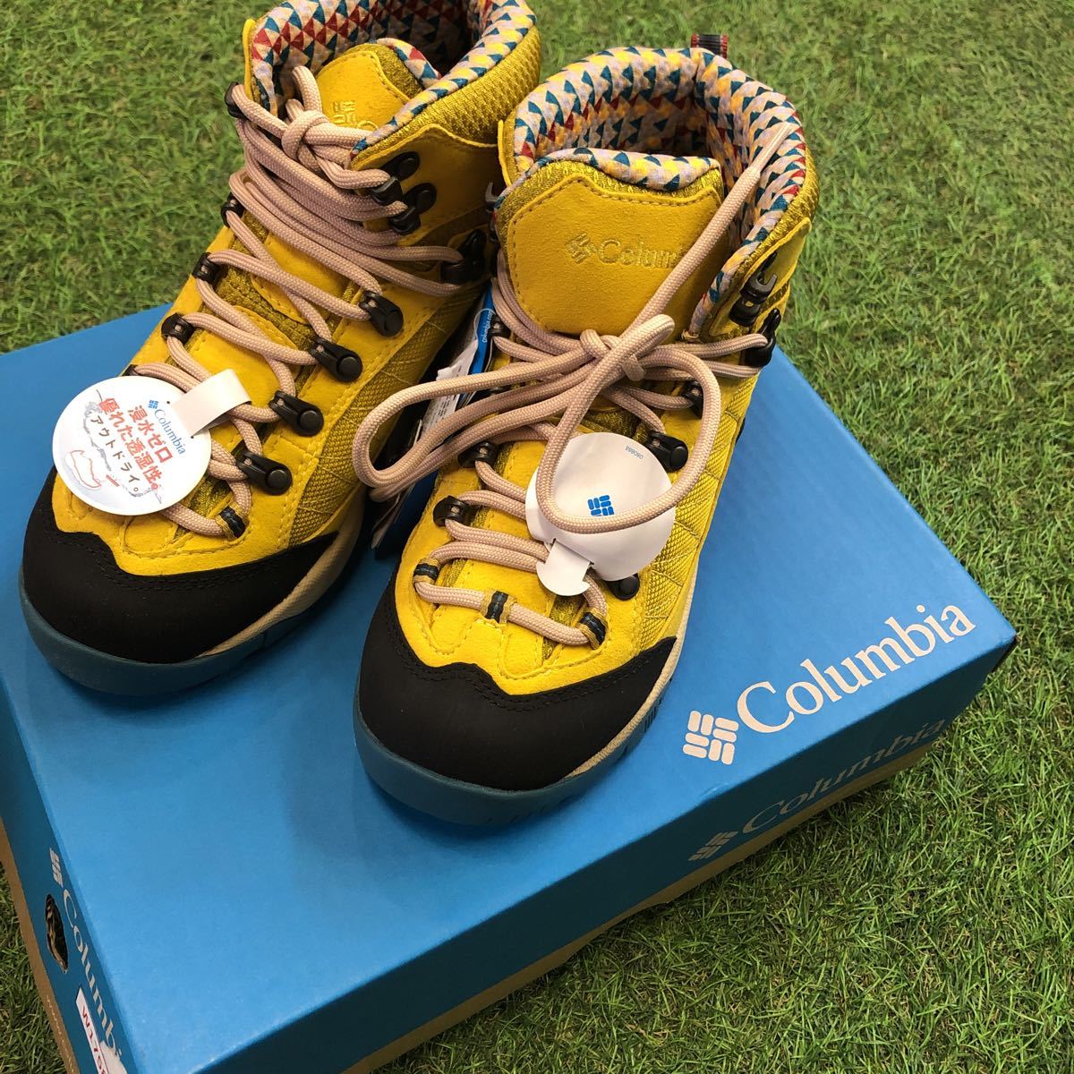 未使用 Columbia コロンビア トレッキングブーツ OMNI TECH オムニ 