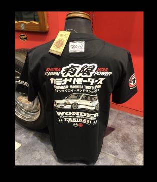 大得価，低価 カミナリ 203 Tシャツ L 黒 シビック ホンダ ALR55 ワークス ワンダーシビック アメリカンロングリバー55 世田谷ベース(柄もの)｜売買されたオークション情報、yahooの商品情報をアーカイブ公開 Lサイズ