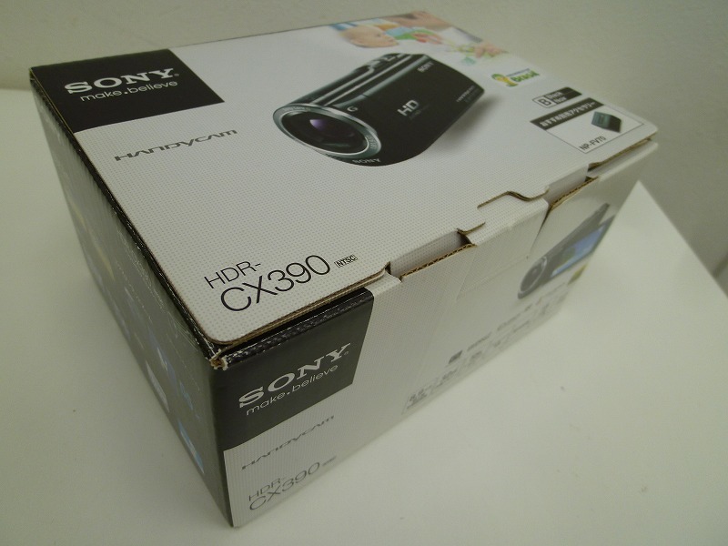 美品【外箱・付属品】SONY ビデオカメラ Handycam HDR-CX390 SONY HDR-CX390 デジタルビデオカメラ ハンディカム 箱 取説つき
