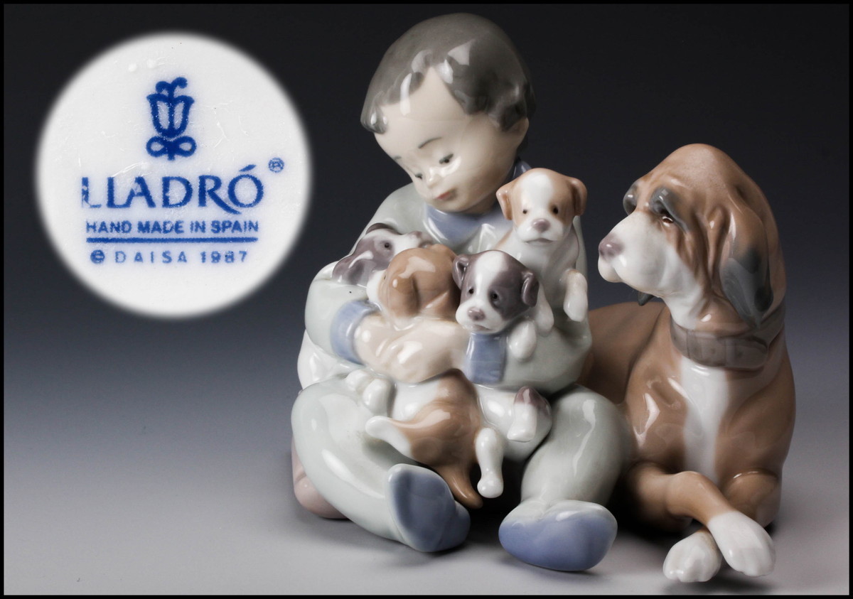 佳香】LLADRO リヤドロ みんなお友達 5456 置物 フィギュリン 本物保証 